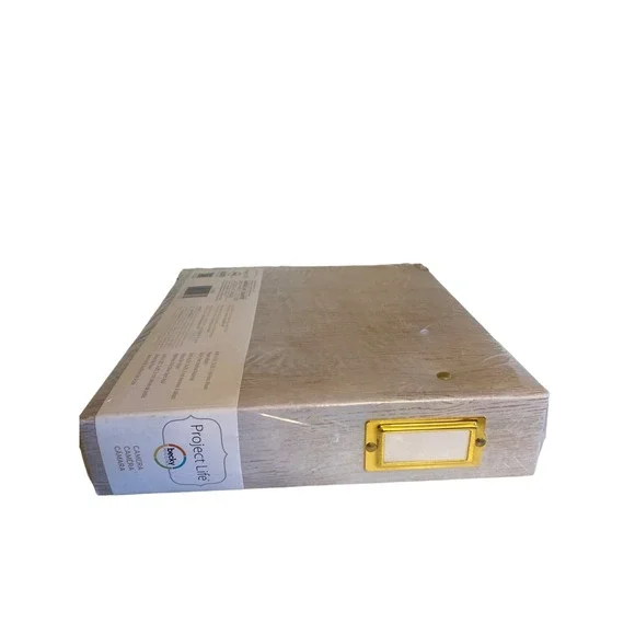 NEW Project Life Heidi Swapp 8 X * inch Album Gold Gray Sparkle - Picture 5 of 8